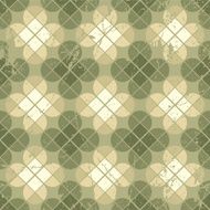 Old scratched and spotted mosaic seamless background vector ret N2