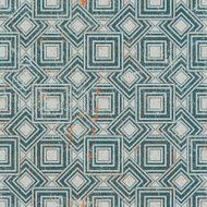 Aged textured geometric seamless pattern vintage vector