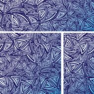 Background texture set with abstract triangles