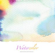 Abstract watercolor painted background N12