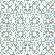 blue and beige vintage pattern