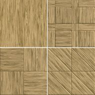Seamless wooden textures