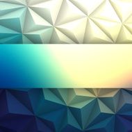 Abstract Polygonal background for Design - Low Poly Geometric Vector N87