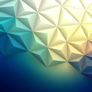 Abstract Polygonal background for Design - Low Poly Geometric Vector N88