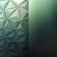 Abstract Polygonal background for Design - Low Poly Geometric Vector N100