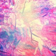 Colorful abstract watercolor acrylic painting N2