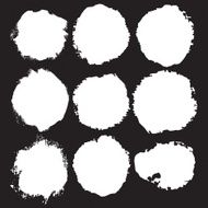 Grunge shapes set N2