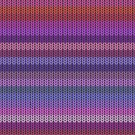 Knitted striped seamless multicolor pattern &ndash; Illustration N2