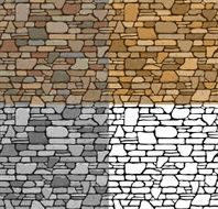 Set Seamless Stone Textures N2