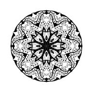 Mandala Floral ethnic abstract decorative elements N15