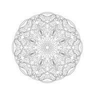 Mandala Floral ethnic abstract decorative elements N16