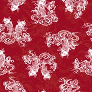Japanese carp pattern N10