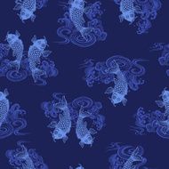 Japanese carp pattern N14