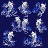 Japanese style carp N13