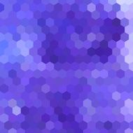 Purple hexagonal abstract background N2