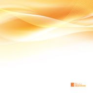 Abstract orange wind N3