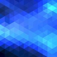 Abstract Triangular Mosaic Background