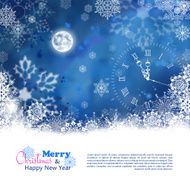 Christmas Night Vector N2