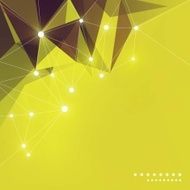 Abstract Green Polygon Background N2