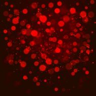 Christmas abstract red background with bokeh light N2