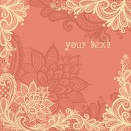 Lace background with a place for text N9