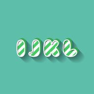 I J K L - Christmas Candy Alphabet