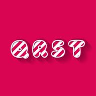 Q R S T - Christmas Candy Alphabet N2