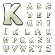 Stone game alphabet for user interfaces N11