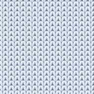 White winter knitted background Vector seamless pattern N2