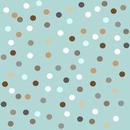 Polka Dots background pattern PaleTurquoise N2