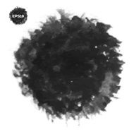 Black spot Abstract stylish watercolor background N2