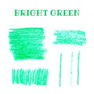 Set of pencil art objects Sketch Green texture Grunge background N2