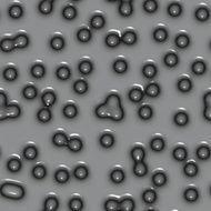 Bubbles abstract generated seamless texture N2