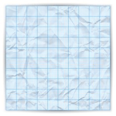 Vector graph grid paper background with variable thickness lines