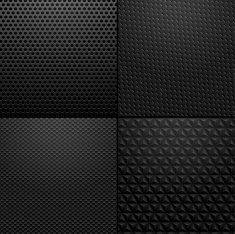 Carbon and Metallic texture - background illustration