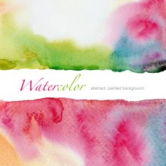 Abstract watercolor painted background N11