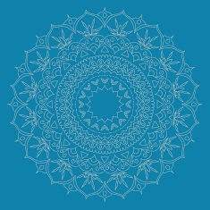 Mandala Round Ornament Pattern N21