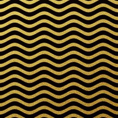 Gold glittering waves textured background N2