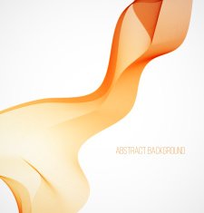 Abstract orange wavy background
