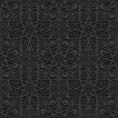 Seamless pattern with traditional ornament N17