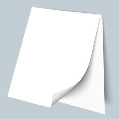 Two blank sheets of paper N2