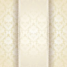 Vintage background with floral ornaments