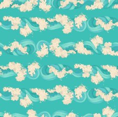 Seamless waves pattern N8