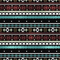 Aztec colorful seamless pattern