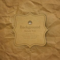 Textured recycled brown paper background