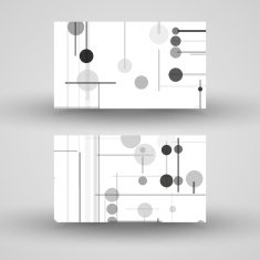 Vector business-card set for your design N144