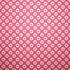 Cute different vector seamless pattern Pink and white color N2