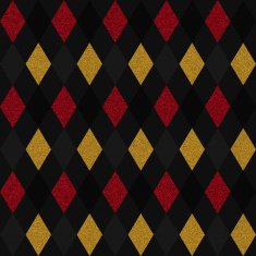 Geometric diamond glitter design on black paper N2