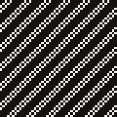 Seamless abstract geometric design on black paper N2