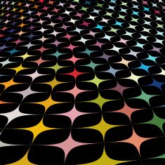 abstract color star pattern background N3